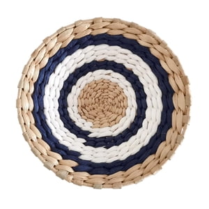 Bothyi - Cesta De Algas Marinas Cesta Tejida Decoración De Pared Para Sala De Estar Casa De Campo Decorativa 30Cm Estilo A