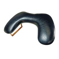 Magideal - Reposabrazos Para Manicura, Reposauñas, Reposamanos, Soporte, Soporte Para Uñas Impermeable, Cojín Para Uñas, Cojín Para Técnicos De Uñas, Arte De Uña Negro Con Pata Dorada