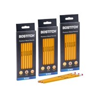 Lápices Bostitch Premium #2 Hb De Madera De Grafito, 30 Unidades