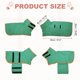 thumbnail image 2 of Uxcell Abrigo Secador para Perros, Batas para Perros para Después del Baño Bata Súper Absorbente Toalla Suave Ajustable, (XL, Verde Oscuro), Para Secado Rápido y Mantener Calor en Mascotas, 2 of 7