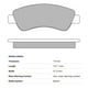 thumbnail image 2 of Pastillas Freno para auto Citroën DS3 2009-2016 Delantero, 2 of 4