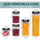thumbnail image 2 of Set 5 contenedores herméticos organizadores de alimentos, 2 of 3