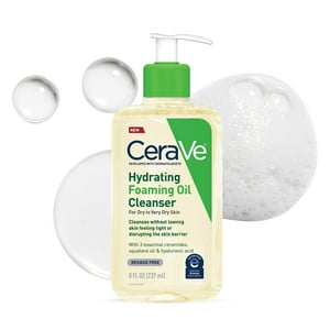 Aceite Espumoso Hidratante Cerave, 240 Ml, Para Piel Seca