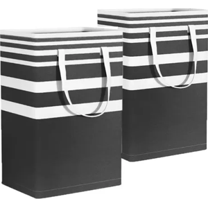 Genérico - Pack 2 Cestos Ropa Sucia Plegables 100L