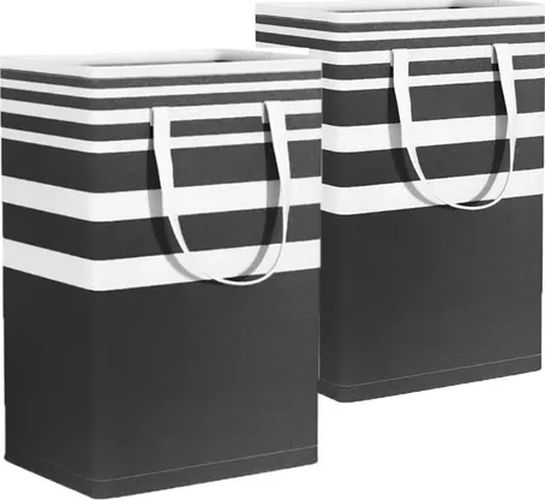 Genérico - Pack 2 Cestos Ropa Sucia Plegables 100L