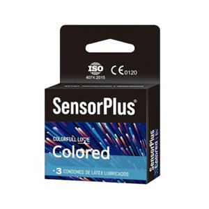 Sensor Plus - Preservativo Colored