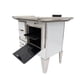 thumbnail image 3 of Cocina a Leña 3P modelo tradicional 72×46 Color Blanco, 3 of 3