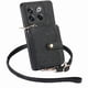 thumbnail image 1 of Funda Tipo Cartera con Correa Cruzada para OnePlus 10T Protección Contra Golpes Negro, 1 of 6