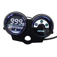 Magideal - Velocímetro De Repuesto Para Tablero Digital Led Para Honda Cg125 2000-2008