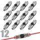 thumbnail image 1 of Conector de empalme RJLCTH 12 piezas 1 pin sin soldadura, instalación rápida, 1 of 7