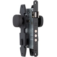 Poli - Cerradura Embutida Nórdica Oval B60 Pomo Oficina