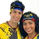 thumbnail image 1 of Vincha deportiva reversible Fox & Fury con bandera de Colombia, 1 of 3