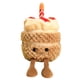 thumbnail image 3 of Cupcake Relleno Juguetes De Peluche Decoración De La Habitación Suave Para El Hogar Dormitorio Fiesta Favor Marrón, 3 of 5
