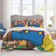 thumbnail image 1 of Super Mario Bedding Sets Cartoon Duvet Cover Lightweight 3 Piece Bet Sets for Kids Boys Girls, 1 of 5