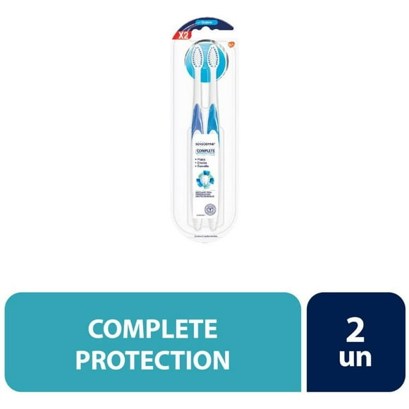 Cepillo de Dientes Complete Protection Suave Pack, 2 Un