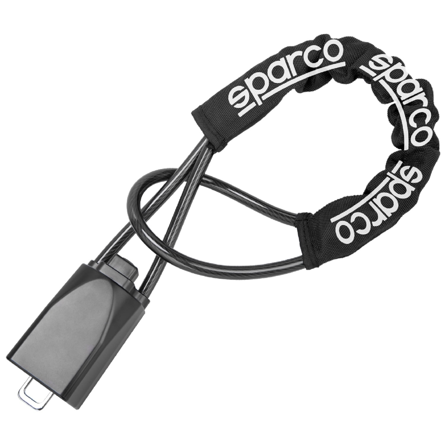 Sparco - Traba Volante Bloqueo Antirobo Universal Spt180bk