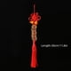 thumbnail image 4 of 2pcs Chinese New Year Wooden Gourd Brass Five Emperor Money Knot Pendant - Enhance Your Luck!, 4 of 4