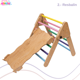 thumbnail image 4 of Escalador Juego Montessori Niños Madera Triangulo Pikler, 4 of 8