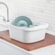 thumbnail image 5 of Lavabo, lavabo, lavabo para pies, 12 litros, plástico Tribello, blanco, 5 of 6