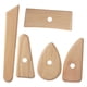 thumbnail image 1 of 5 Piezas de Varillas de Madera para Modelar Cerámica, Suministros de Bricolaje, Herramientas Versátiles para Recortar Arcilla para Principiantes Y Pro, 1 of 5