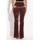 thumbnail image 4 of Pantalones Acampanados de Terciopelo Pu, 4 of 5