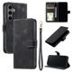 thumbnail image 2 of Funda Cartera para Samsung Galaxy S25 5G Tapa con Ranuras, Soporte y Correa Negro, 2 of 5