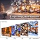 thumbnail image 2 of Proyector de luces navideñas JSTPRO con forma de búho en forma de copo de nieve, 2 of 8