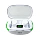 thumbnail image 3 of Auriculares Bluetooth 5.3 TWS QFX HP-E110 a prueba de salpicaduras LED blancos, 3 of 5