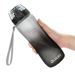 Oldley - Botella De Agua Tritan Sin Bpa De 25 Oz Con Cierre A Prueba De Fugas, Filtro De Frutas Y Correa De Transporte - Botella De Hidratación De Gran Capacidad Para Deportes, Gimnasio Y Viajes