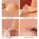 thumbnail image 3 of Cubrepezones adhesivos reutilizables con efecto push up, invisibles, sin tirantes y sin espalda para mujer., 3 of 5