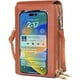 thumbnail image 1 of Crossbody De Mujer, Bolso Para Teléfono Con Pantalla Táctil, Cartera Para Teléfono Móvil Con Cremallera De 2 Capas, Bolso Monedero Con Ranura Para Tarjetas De Crédito, 1 of 5