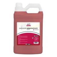 Aio - Limpiador Desincrustante De Sarro, Cal, Oxido 1 Galón Rojo