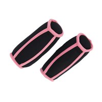Ioensy - Peso De La Mano Con Pesas De Neopreno De Correa Manual Para El Entrenamiento Fitness Aeróbics Pink 2Lbs
