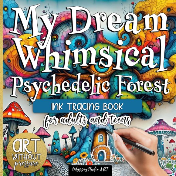 Libro de trazado con tinta My Dream Whimsical