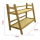 thumbnail image 5 of Estante Organizador Cocina 3 Niveles Rack Malla Grande Beige, 5 of 5