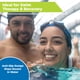 thumbnail image 4 of Cinturón de flotación Aqua Water Fitness Deluxe para adulto, color negro/azul, 4 of 6
