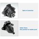 thumbnail image 4 of Conector MECMO hembra redondo de 7 pines SAE J560 negro, 4 of 8