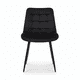 thumbnail image 2 of Silla Milano Velvet Base Negra, 2 of 2