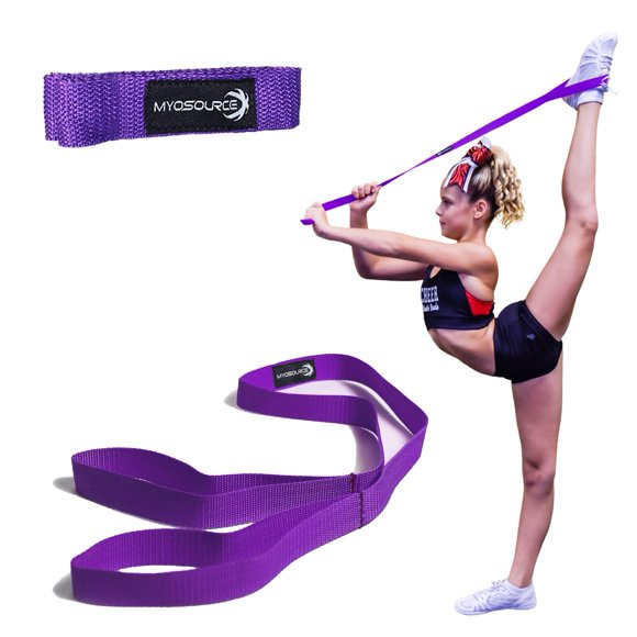 Cinta de Estiramiento Myosource Kinetic Bands 100 cm Morada
