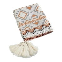 Genérico - Manta Decorativa Tejida Para Sillon Piecera Cama Bohemia