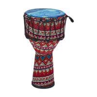 Bothyi - Tambor Djembe Tambor Africano Profesional Para Regalos De Cumpleaños Niños Niños Niñas Rojo
