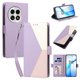 thumbnail image 2 of Funda Libro Tricolor para OnePlus 13 con Ranuras para Tarjetas, Morado, 2 of 6