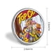 thumbnail image 2 of Don Gato-Theme Round Button Badge: Premium Metal Construction, Ideal for High-End Events 2.8 cm, 2 of 6