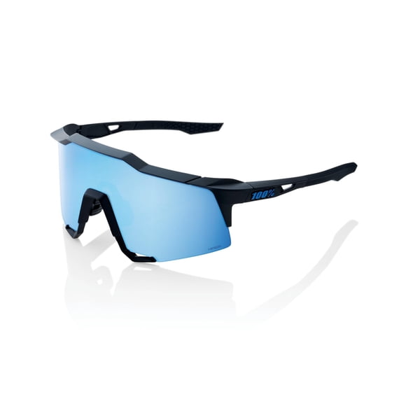 Gafas de Sol para Ciclismo 100% Speedcraft Mate Negro con Lentes Azules