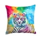thumbnail image 1 of Cojín White Tiger 14x14, 1 of 5