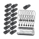 thumbnail image 3 of 45 Uds Clips para lona, ​​abrazaderas para lona, ​​Clips de sujeción para tienda de campaña de alta resistencia, Clips para dosel para tiendas al aire, 3 of 5
