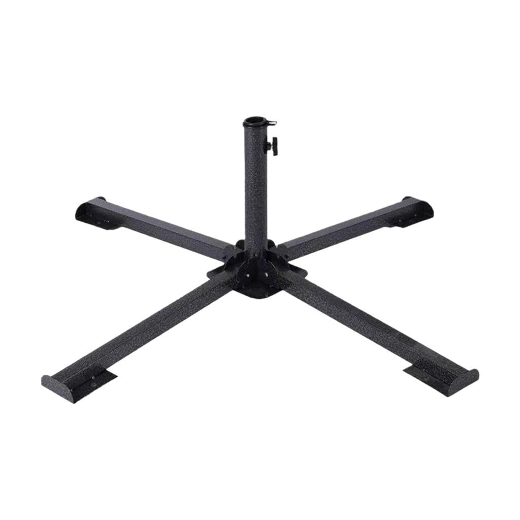 Magideal - Base De Sombrilla Base De Sombrilla De Patio Base De Sombrilla Plegable Ajustable Base De Soporte De Sombrilla Para Césped Exterior Playa Patio Jardín