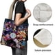 thumbnail image 3 of Villains Bolso de tela con estampado de lienzo para mujer, bolsa de compras reutilizable y estética, con cremallera interior, regalo para mujer, 35 × 40 cm., 3 of 6