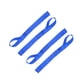 thumbnail image 3 of 5 piezas de correas de de bucles suaves, resistencia a la rotura de 8800 , amarres de nailon reforzados de uso múltiple para vehículos en , azul 29.5 cm azul 295 cm, 3 of 5
