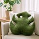 thumbnail image 5 of Almohada Green Philosophy Co. 43x41 cm Monstera Verde Musgoso, 5 of 9